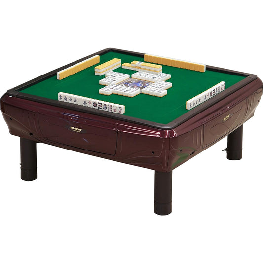 MJ-REVO Fully Automatic Mahjong Table SE Sitting Table 33mm Tiles Shine Red