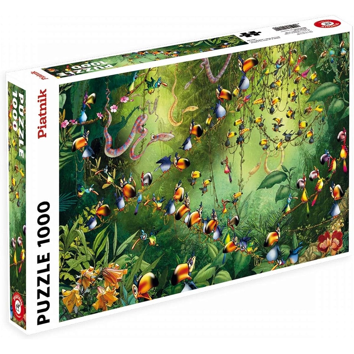 Piatnik 5491 Toucan in the Jungle 1000 Piece Jigsaw Puzzle