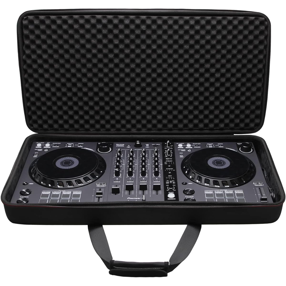 LTGEM Case Pioneer DJ DDJ-FLX6 4 Deck Rekordbox Serato DJ Controller Travel 28.7 x 14.74 x 4 inches