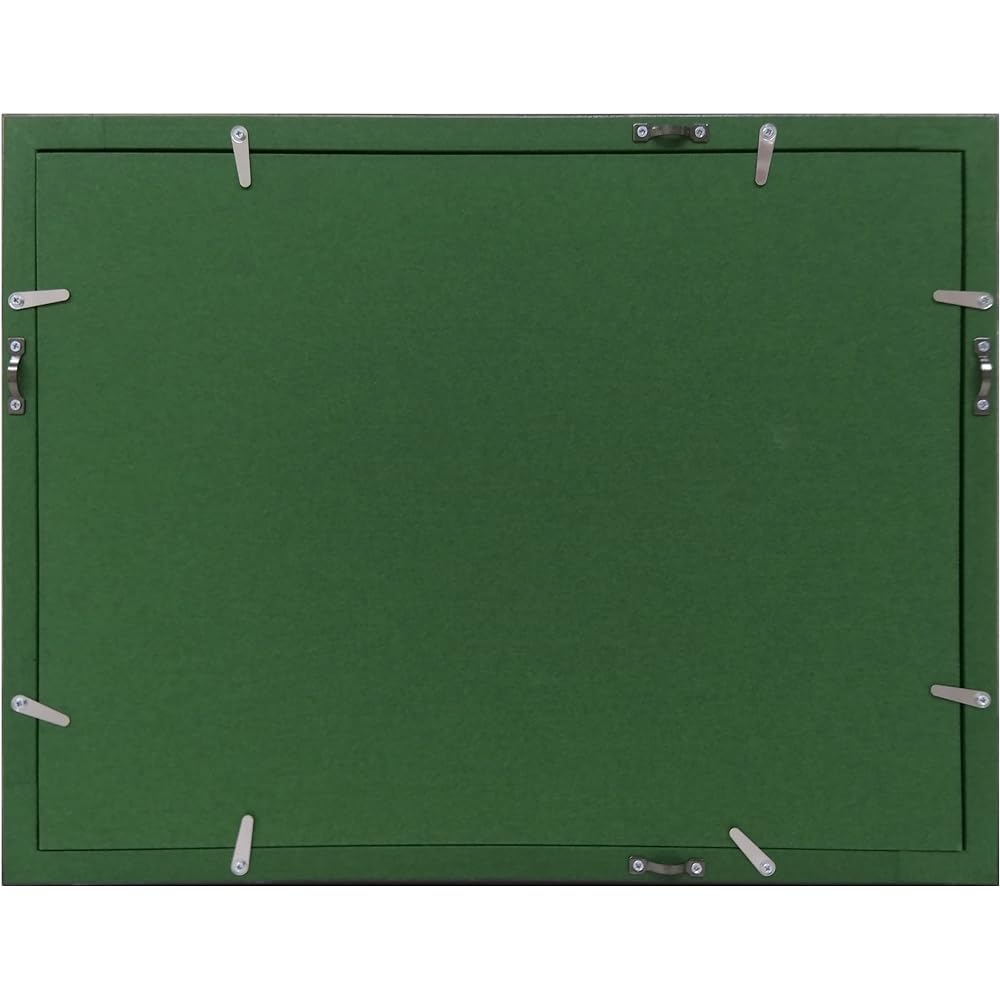 Large oil frame F6 white UV acrylic 7753 41 x 31.8cm (compatible size) Material: Wooden