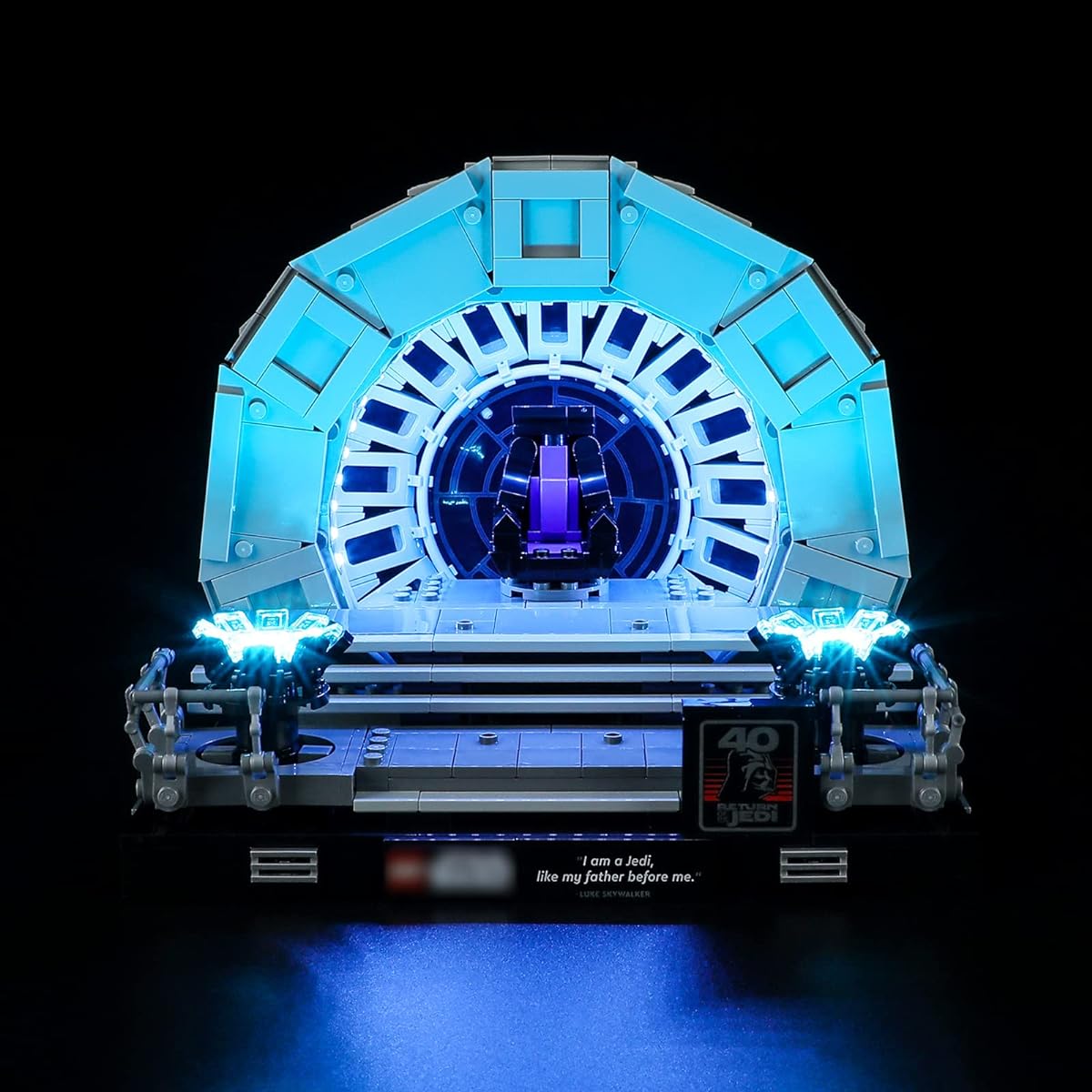 Lightailing Light Lego-75352 Emperor's Throne LED Lighting Kit for Diorama Compatible with Lego Building Blocks Models Model Set Not Included
