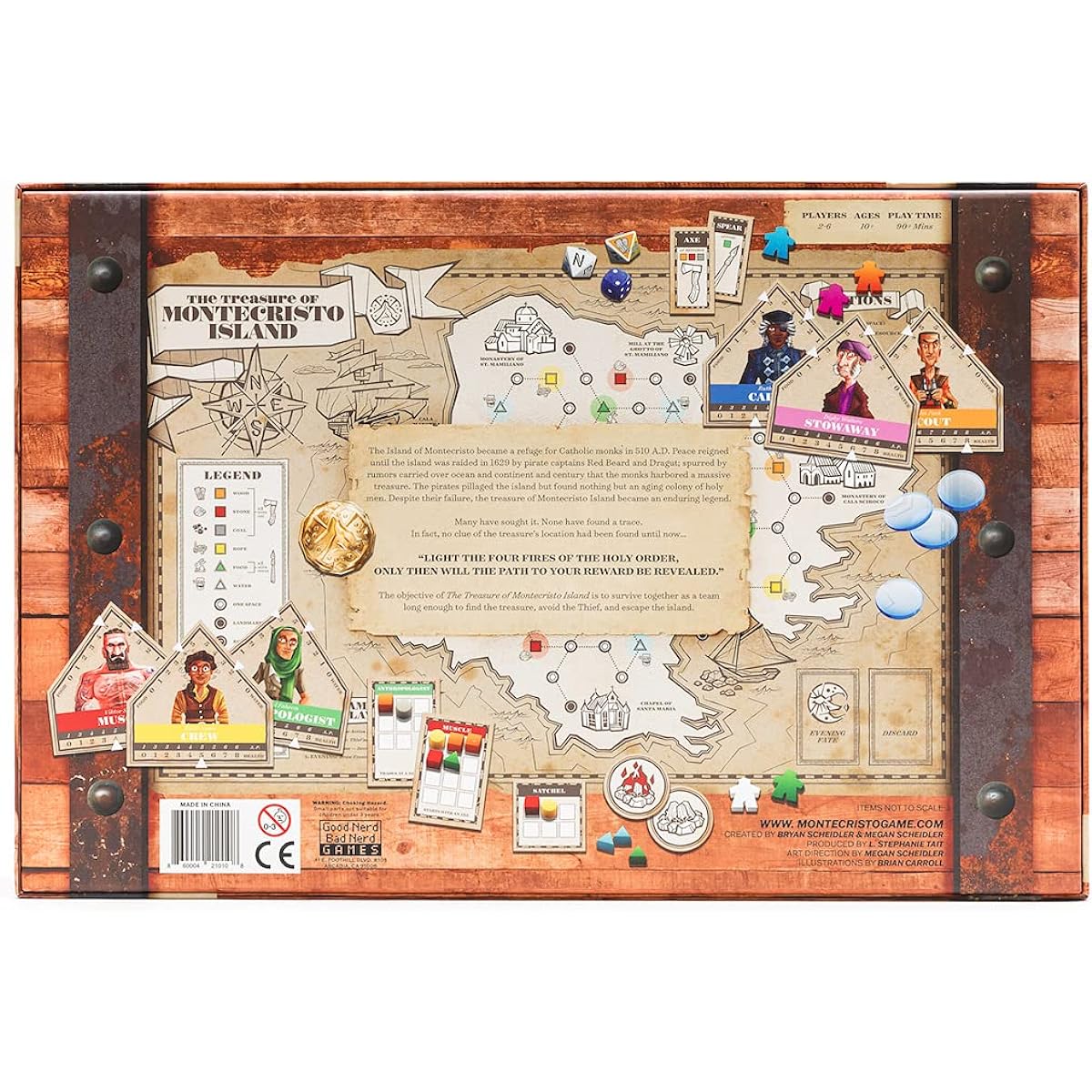 Treasure of Monte Cristo Board Game