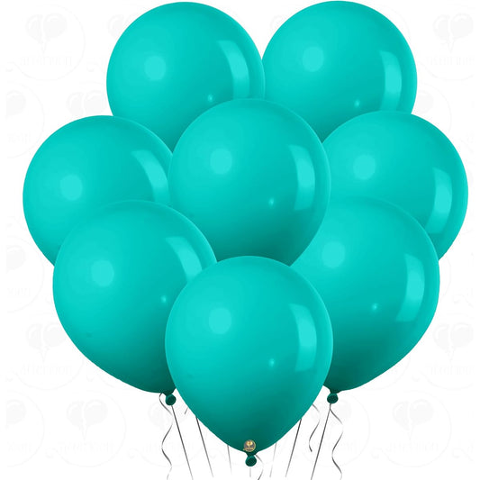 (30cm Pack of 144, Turquoise) - 30cm Latex Balloons (Premium Helium Quality), Pack of 144, Turquoise