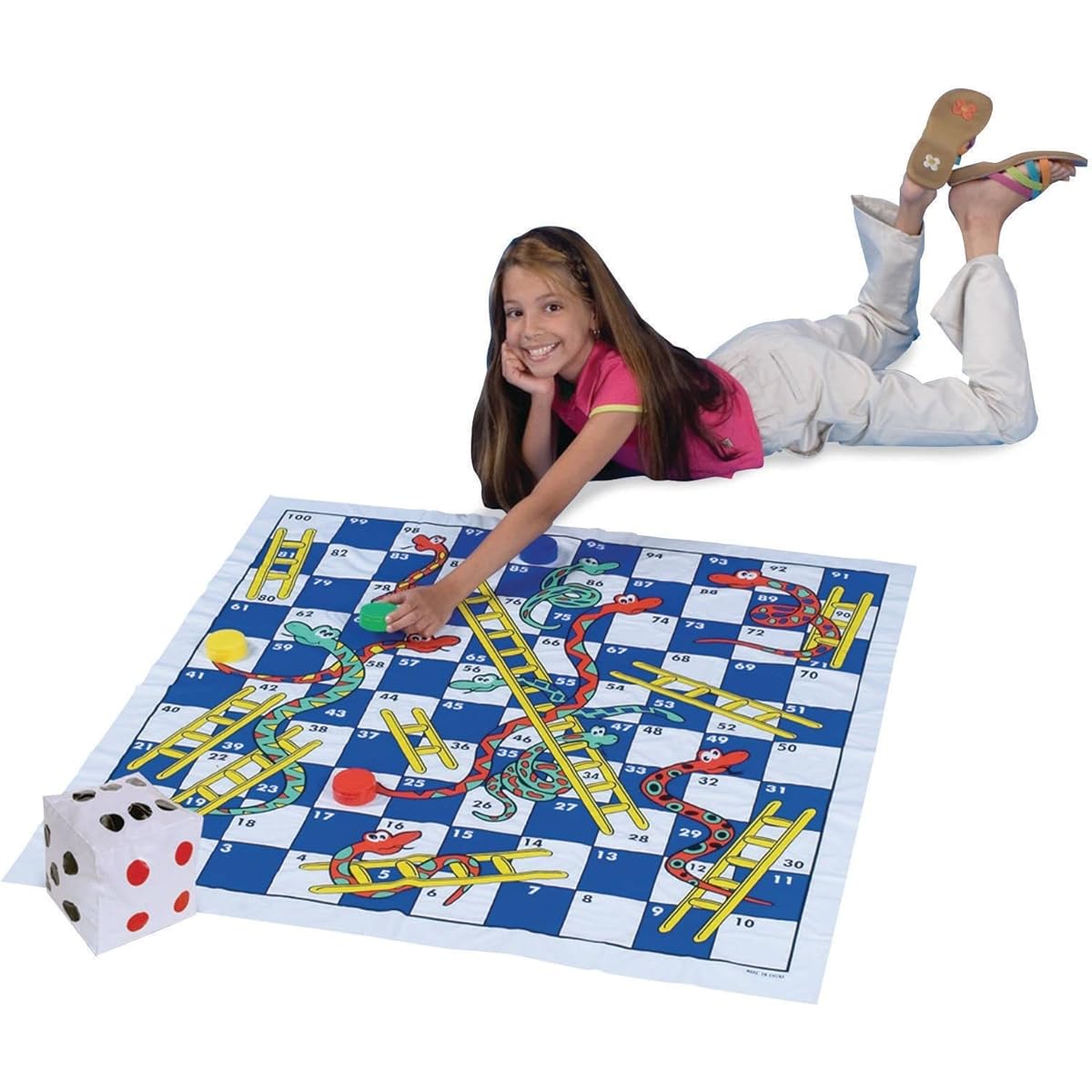 Jumbo Snakes & Ladders