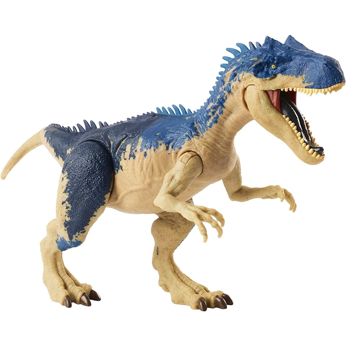 Jurassic World 2019 "Dino Rivals" Dual Attack Action Figure Allosaurus / JURASSIC WORLD "DINO RIVALS" DUAL ATTACK Action Figure ALLOSAURUS [Parallel Import Version] Latest Movie 2 Fallen Kingdom Sequel Dinosaur Mattel Figure Goods