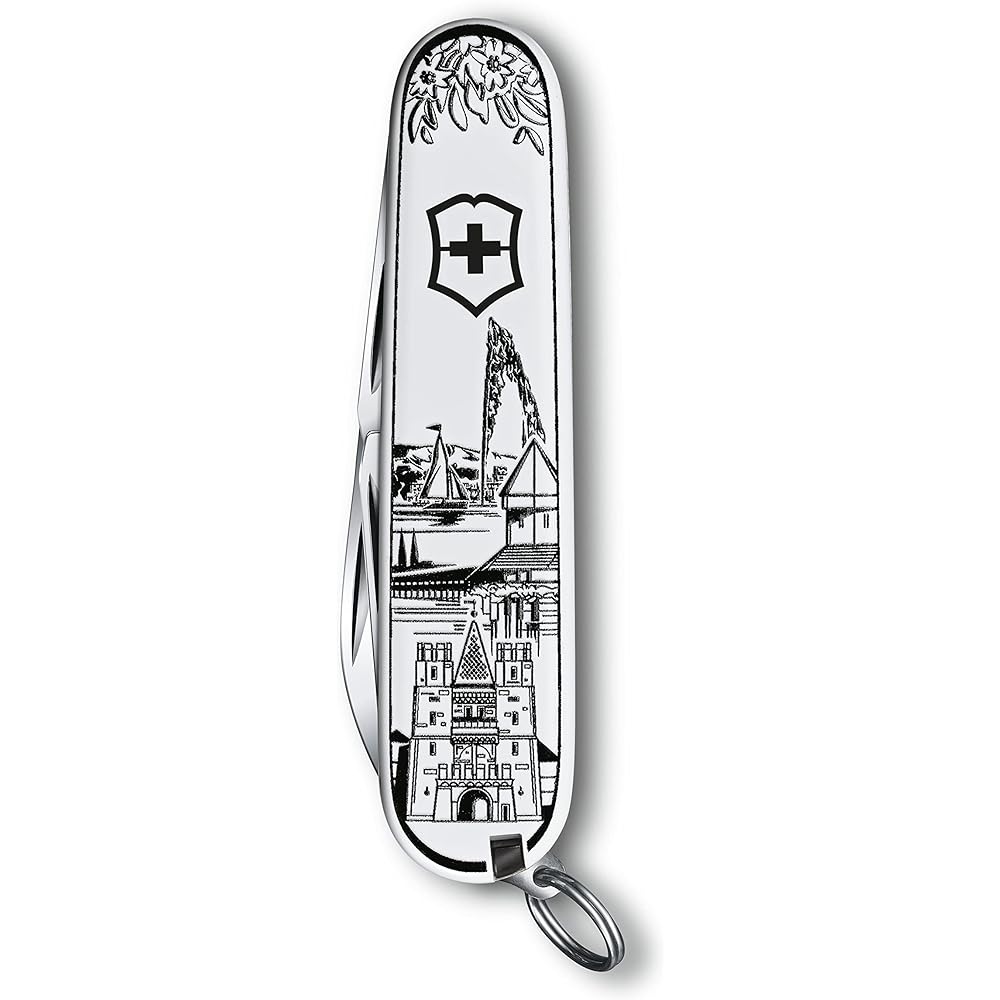 VICTORINOX Cadet Swiss Spirit Limited Edition 2022 Outdoor Knife [Domestic genuine product, warranty included] White 84mm