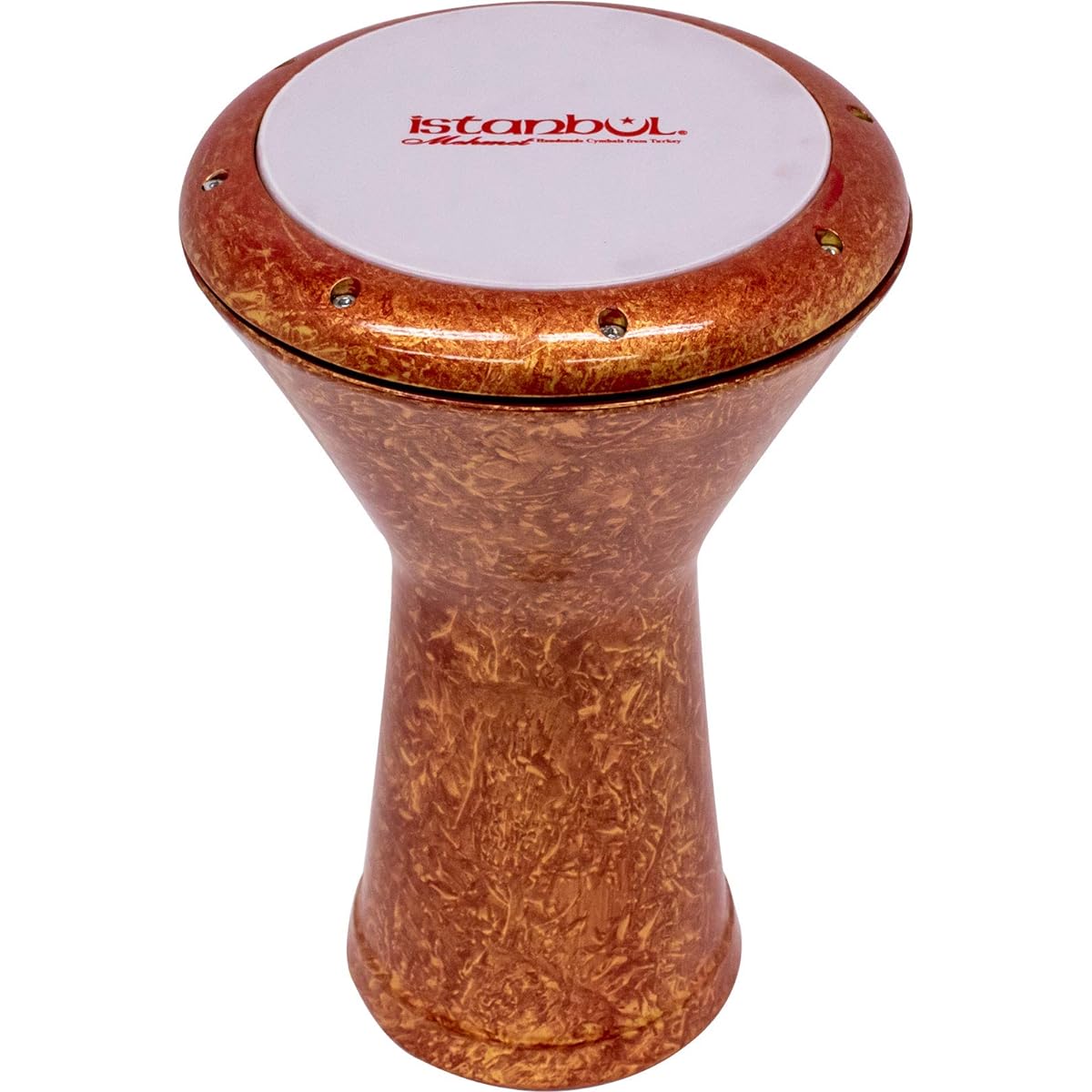 Istanbul Mehmet Darbuka [Egypt model] (aluminum) Color: Brown