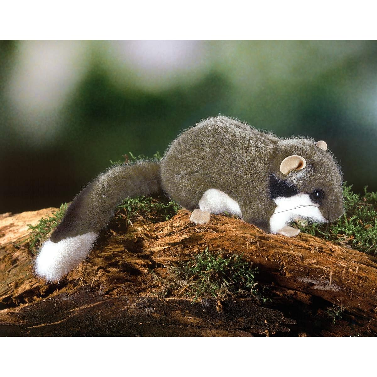 Kosen Plush Toy, 26cm Glasses Dormouse, Mouse, Garden Dormouse, Realistic Animal