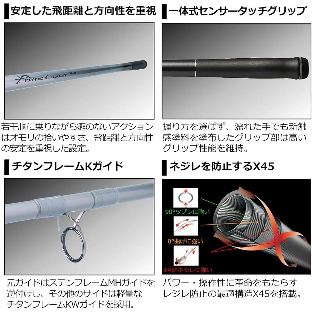DAIWA Throwing Rod 21 Prime Caster No. 23-33