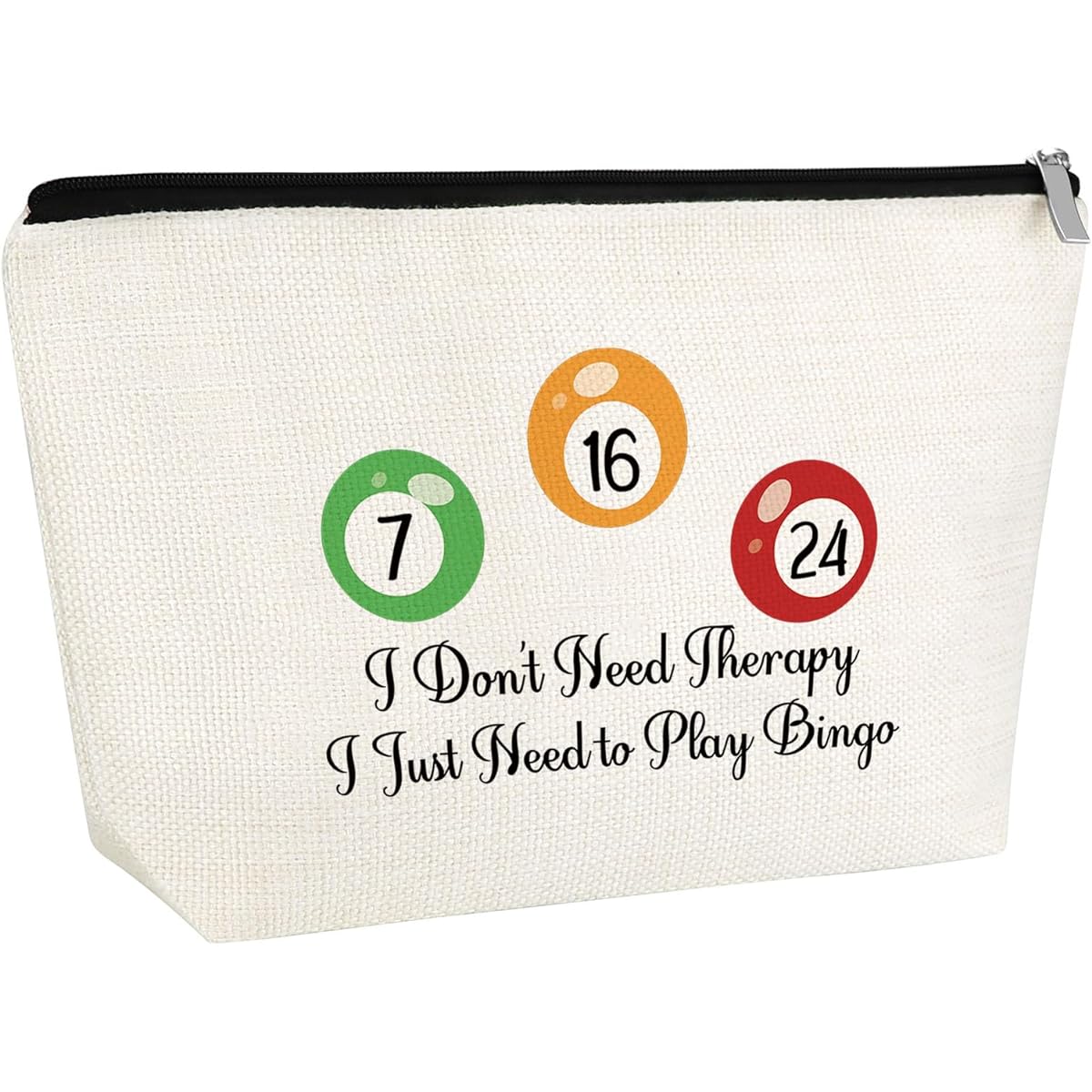 Bingo Game Gifts Cosmetic Bag for Women Bingo Lover for Best Friend Gifts for Sister Gambling Gifts Makeup Bag for Bingo Player Gambler Gifts Christmas Birthday Gifts Travel Cosmetic Pouch