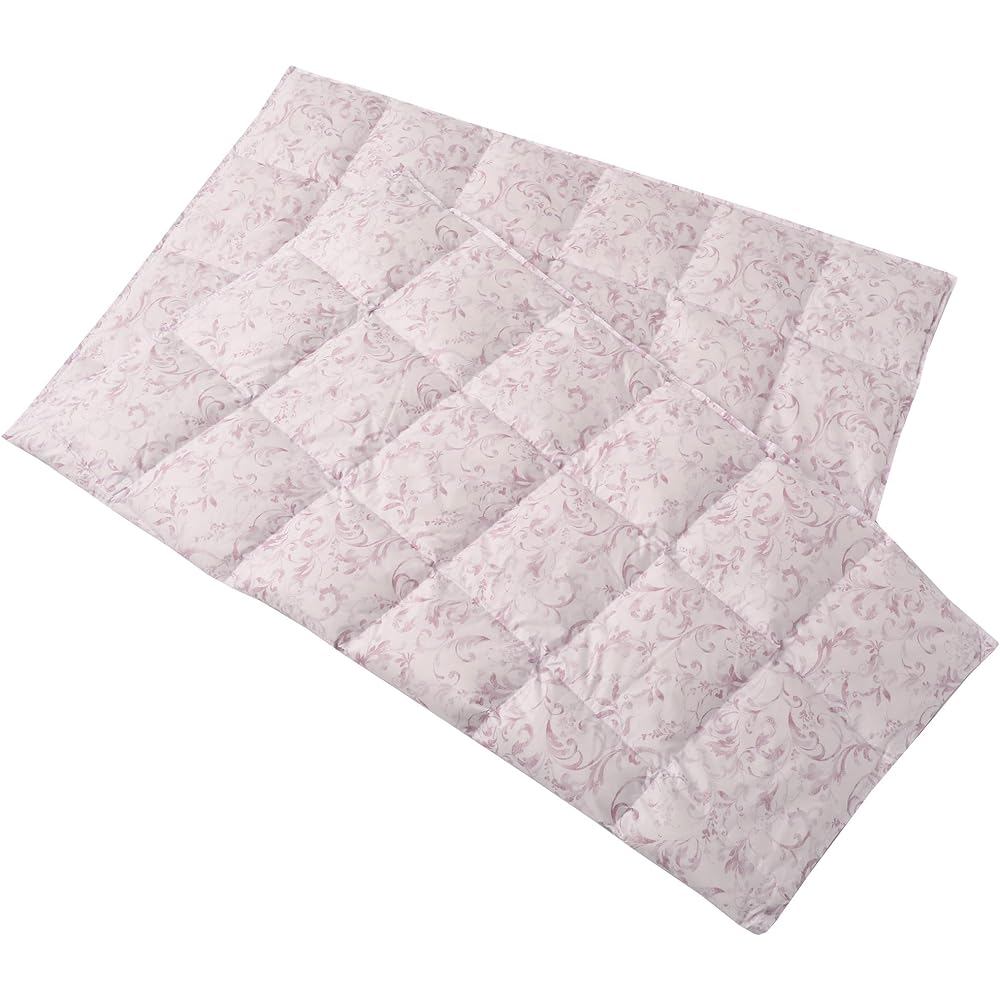 nishikawa [Nishikawa] Down blanket (feather skin comforter) Pink single French white duck down 85% Made in Japan Antibacterial and deodorizing KE09205035P