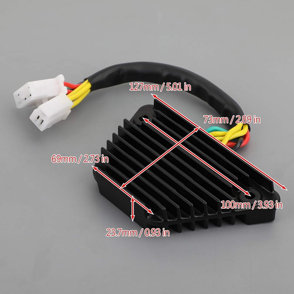 Bruce & Shark Rectifier Regulator for Honda VT700C Shadow 700 NV CBX 400 1982-1985 31600-ME9-008