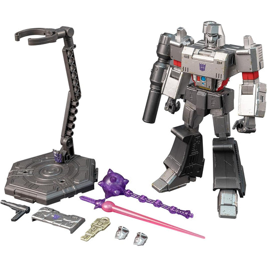 Megatron Transformers Toy 7.87" Transformers G1 Megatron Action Figure Highly Articulated Transformers Model Kit with Upgraded Weapons Collectible Toy for Ages 8 and Up No Conversion Needed