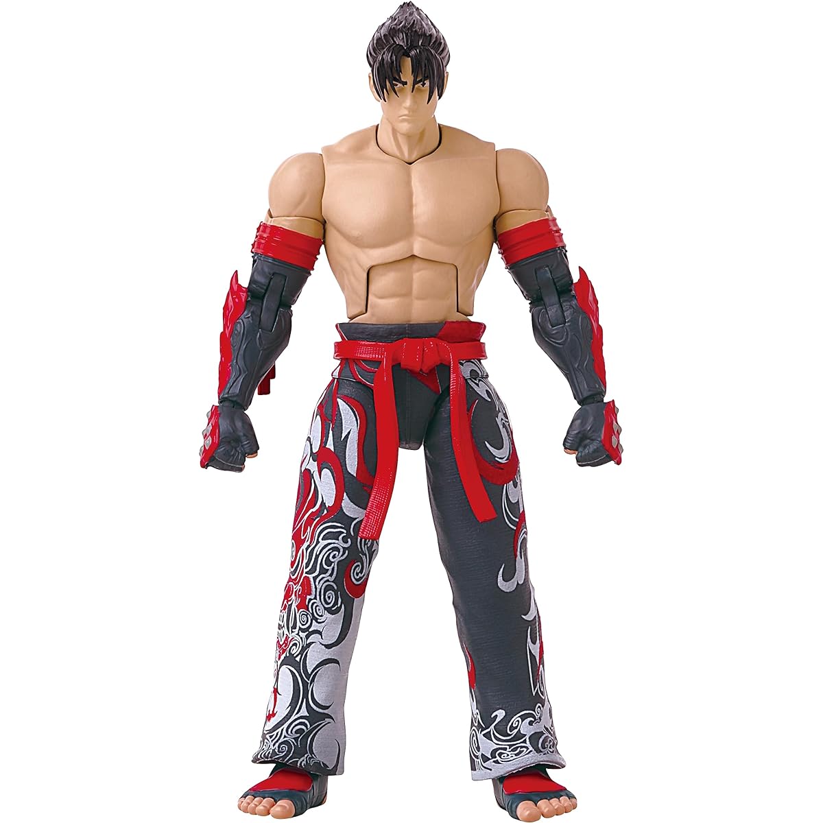 BANDAI Game Dimensions Tekken Jin Kazama Action Figure | 17cm Jin Kazama Figure with 17 joints and accessories based on the Tekken video game | Action Figure Girls Boys Toys