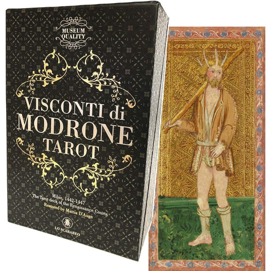 Tarot cards Tarot fortune telling [Visconti di Modrone Tarot] Japanese manual included [Genuine]