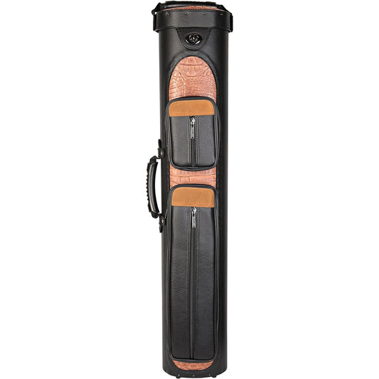 ASKA Hard 4x8 Pool Cue Case - Holds 4 butts and 8 shafts - Choice of styles