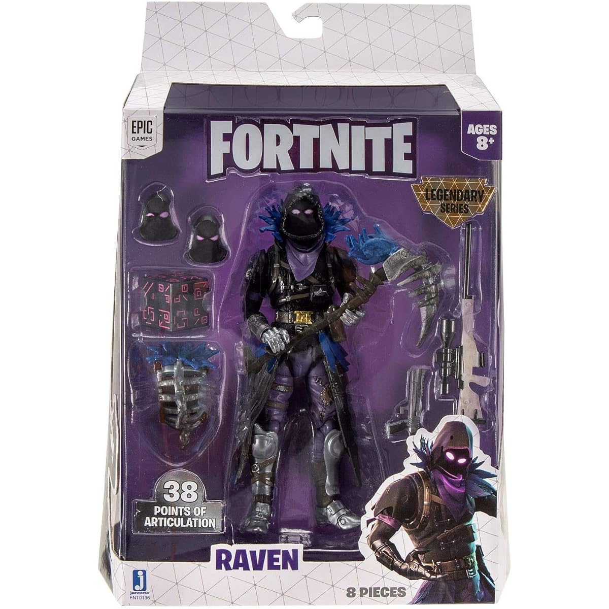 Fortnite Raven Toy Figure Doll Fortnite Raven 15cm Blue [Parallel Import]