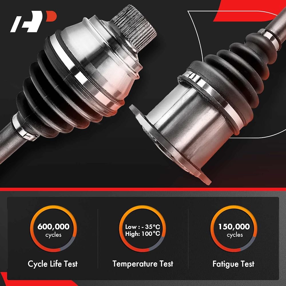 A-Premium CV Axle Shaft Assembly for Volkswagen Jetta 1999-2005 2008 2010 Golf 1999-2006 Beetle 1998-2008 Front Right Passenger Side Replacement # 1J0407272AH 1J0407272BK