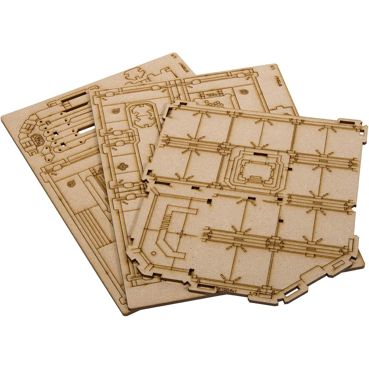 Broken Token Horizon Grid MK.II Sci-Fi Chiral Terrain Building