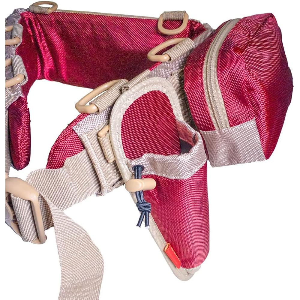 FISHMAN BT-007 Fish Grip Holder Red/Khaki Width 6cm x Height 22cm