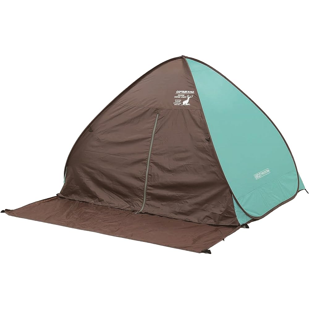 CAPTAIN STAG Sunshade Beach Tent Tent CS Charmant Pop-up Tent Full Close