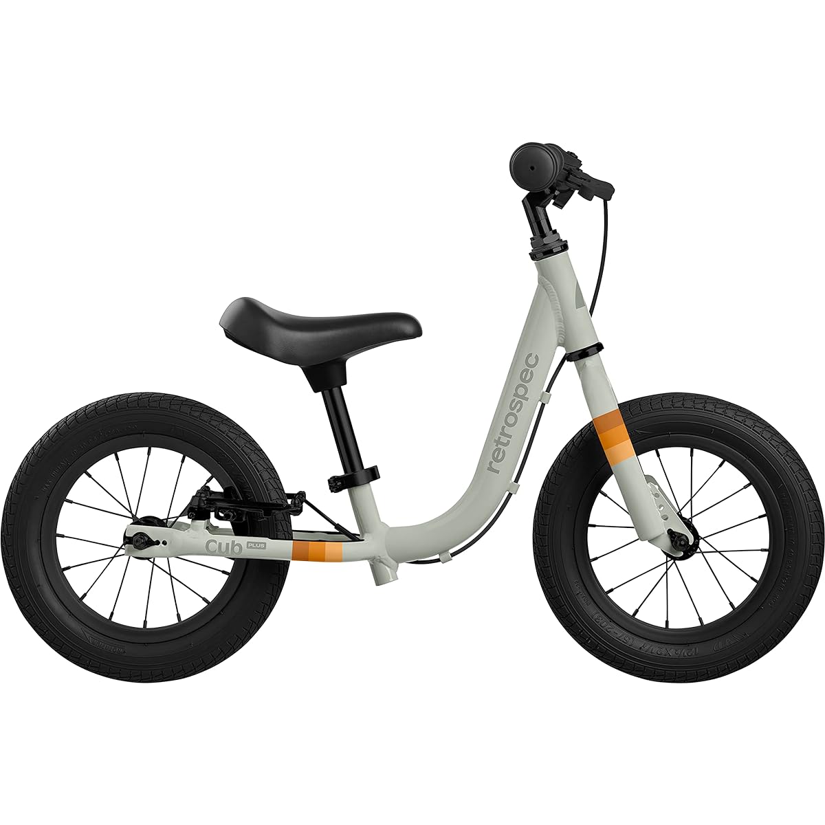 Retrospec Cub Plus Toddler Balance Bike, 18 months - 4 years, No Pedals, Lightweight Frame, Adjustable V-Brakes, Seat, Handlebars, for Kids