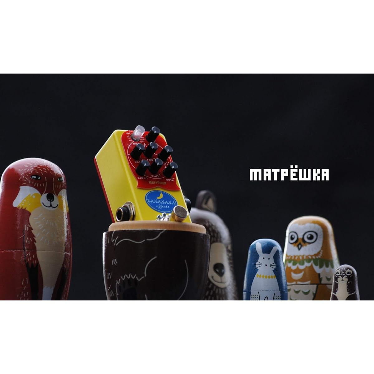 BANANANA effects Banana effects/MATRYOSHKA BASS SYNTH bass synth for bass