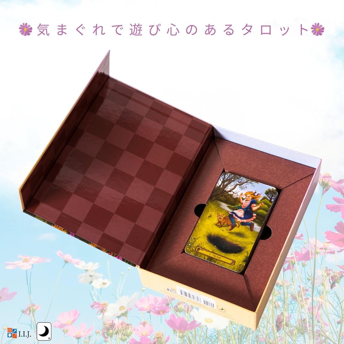 78 Tarot Cards Weighted Version Tarot Fortune Telling [Tarot in Wonderland] Japanese commentary included [Genuine]
