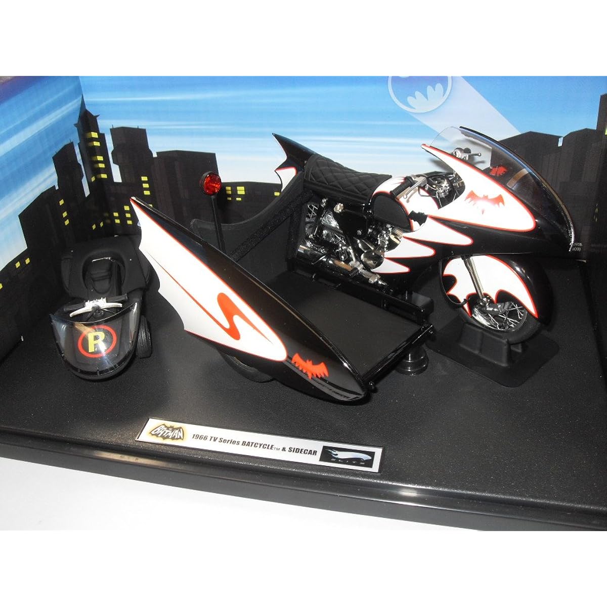 MATTEL 1/12 66 Batcycle (TV Series Version) Completed Product