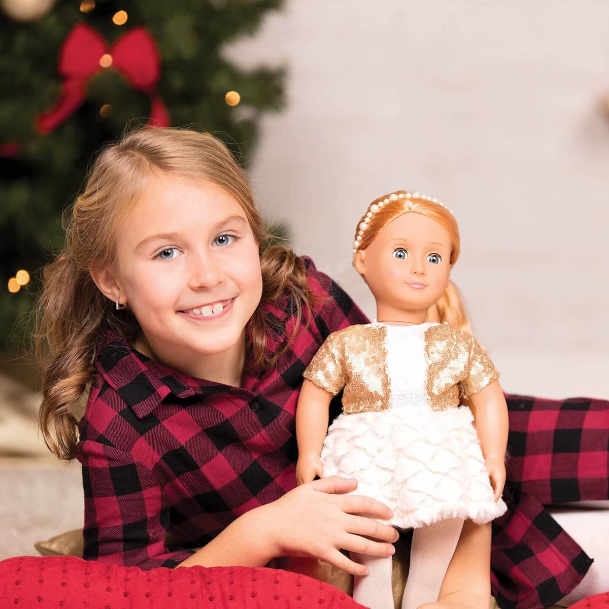 Our Generation 46cm Holiday Dress Doll - Hope