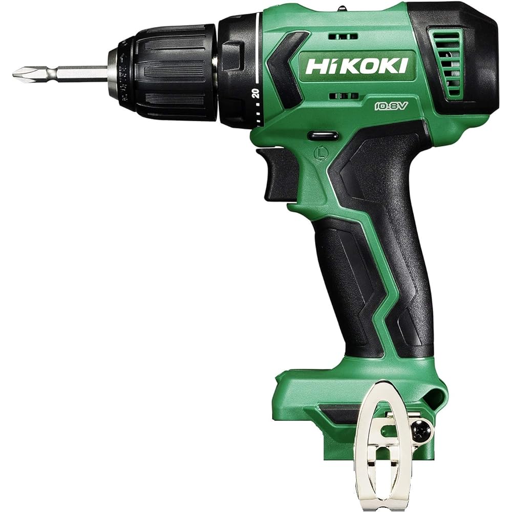 HiKOKI 10.8V Rechargeable Driver Drill First Repair Warranty Includes 1 Storage Battery, Charger, and Case DS12DA(ES)