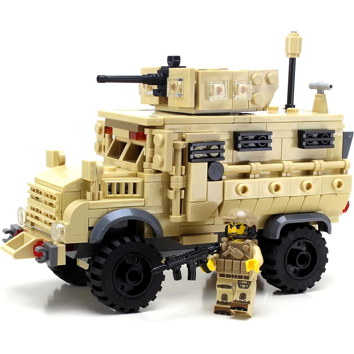 Army MRAP APC - Battle Brick Custom Set