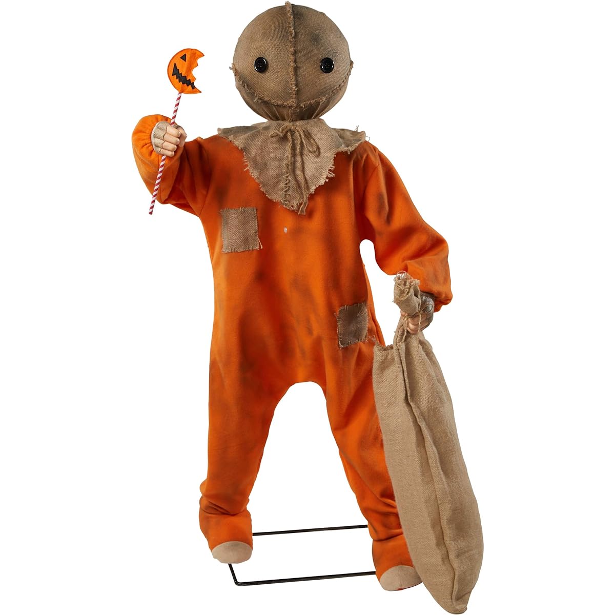 Spirit Halloween 4.3ft Trick 'r Treat Sam Animatronic