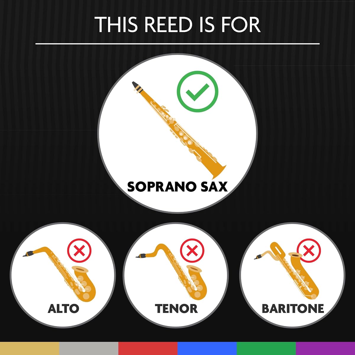 Légère Reeds - Soprano Saxophone Reed, American Cut, Strength 1.50 (SSA1.50) - Premium Synthetic Woodwind Reed