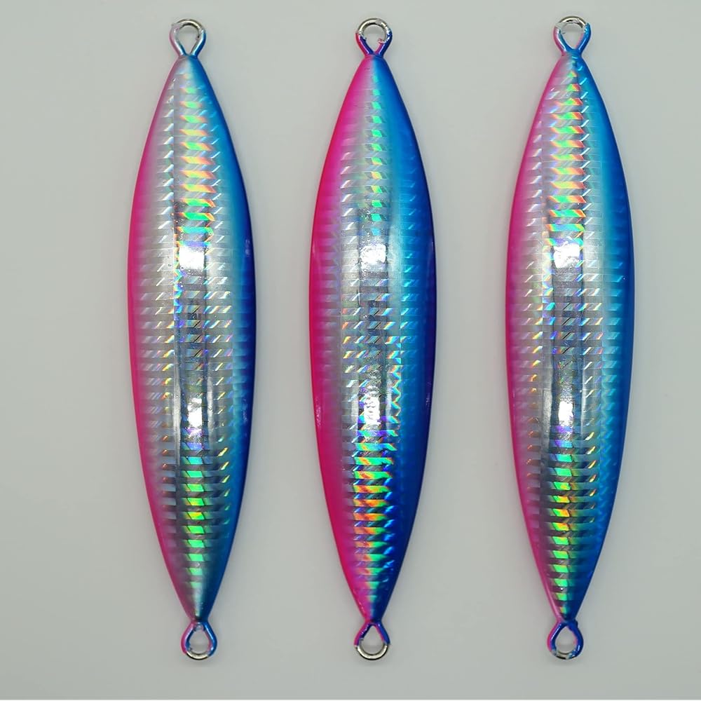 The definitive guide to slow jigging! Jig-only set of 3 Seafloor Jig Para Parafall Cranking Control Metal Jig SLJ