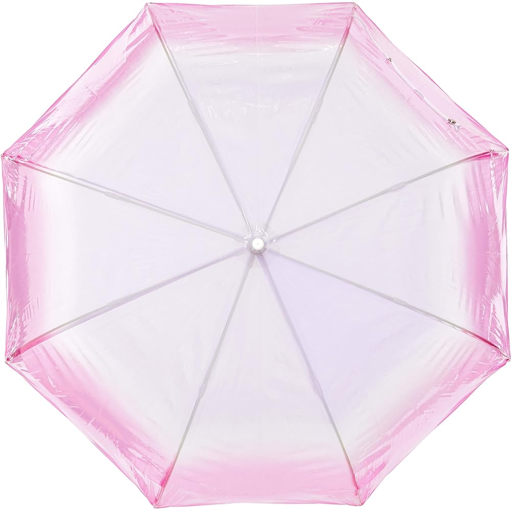 [Moonbat] FULTON Birdcage Gradient Color Women's Rose Pink Japan Total Length: 92.5cm Diameter: 88cm Handle: 16.5cm (FREE Size)