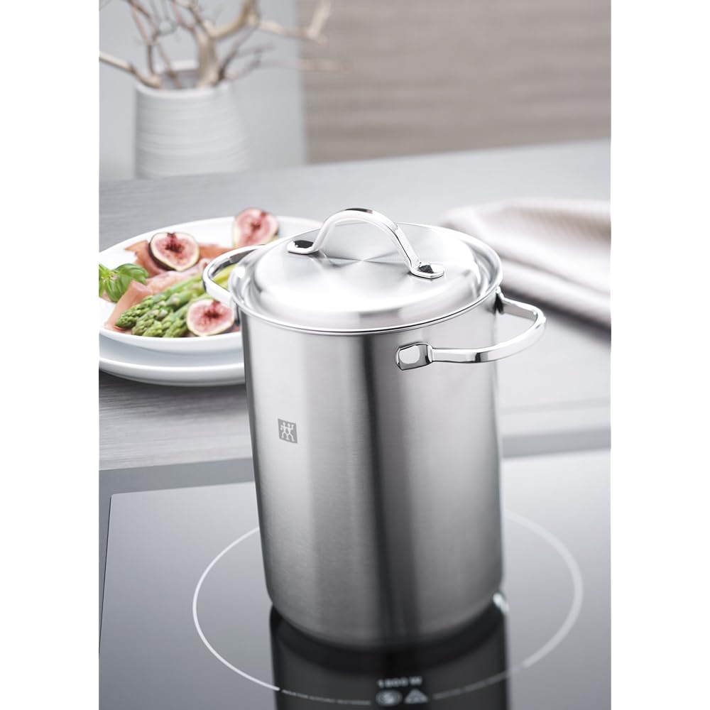 Zwilling "Twin Special Pasta & Vegetable Cooker" Stainless steel pasta pot 4.5L IH compatible [Authorized Japanese product] 40990-005 Silver
