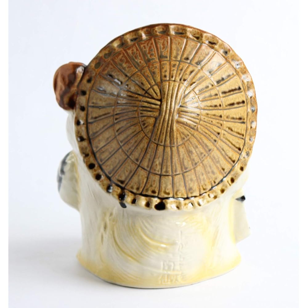 Tori Ornament White 21X18X27cm "Shigaraki Ware" Sennin Tanuki No. 9 R207-09WT
