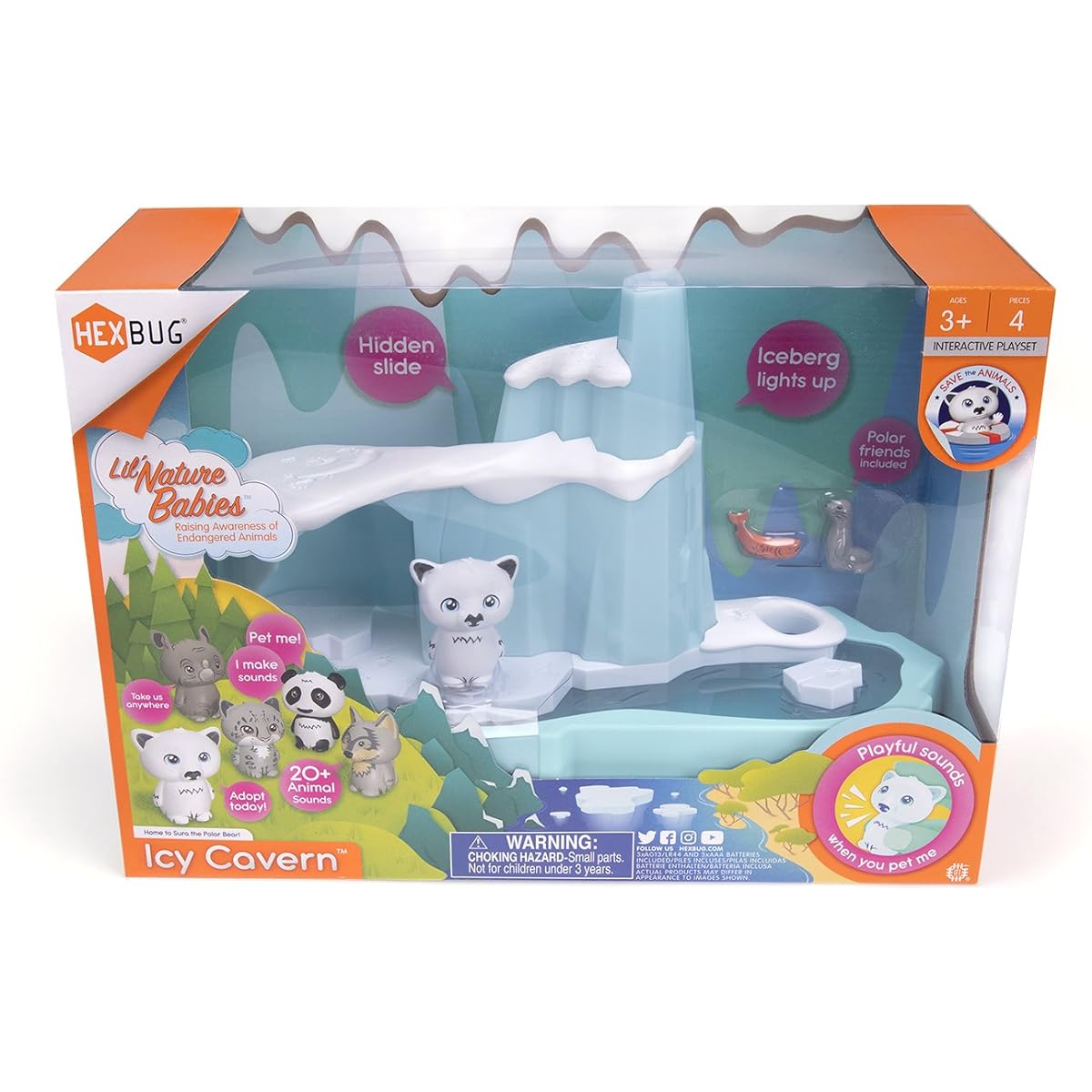 HEXBUG Little Nature Baby Ice Cave