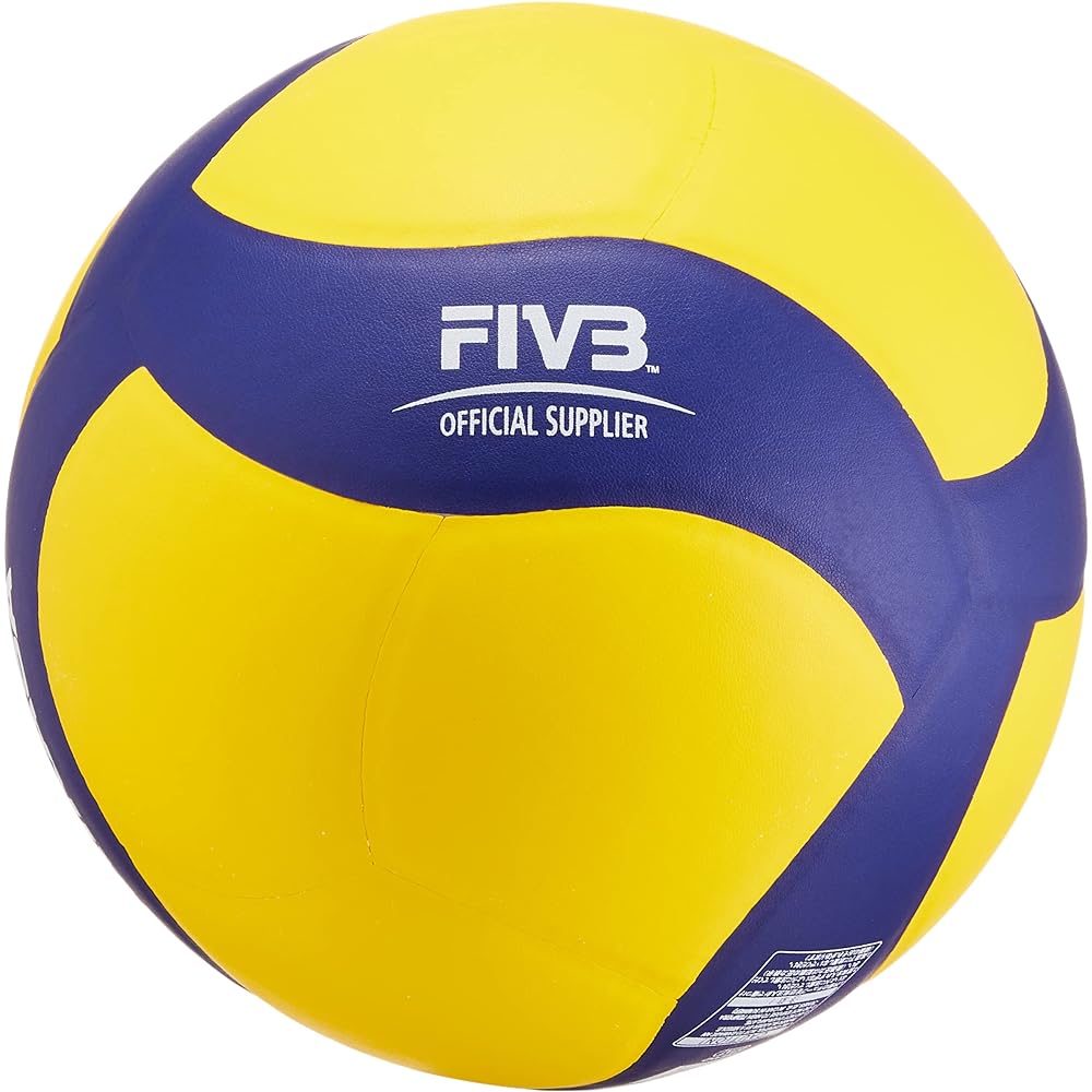 MIKASA Volleyball Practice Ball, Lightweight No. 4, For Elementary School Students, Yellow/Blue V430W-L, Recommended Internal Pressure 0.3 (kgf/㎠)