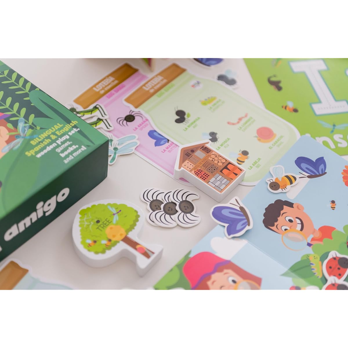 My Bilingual World:Hello, Garden of Insects! - ¡Hola, Garden of Insects! Bilingual Learning Kit