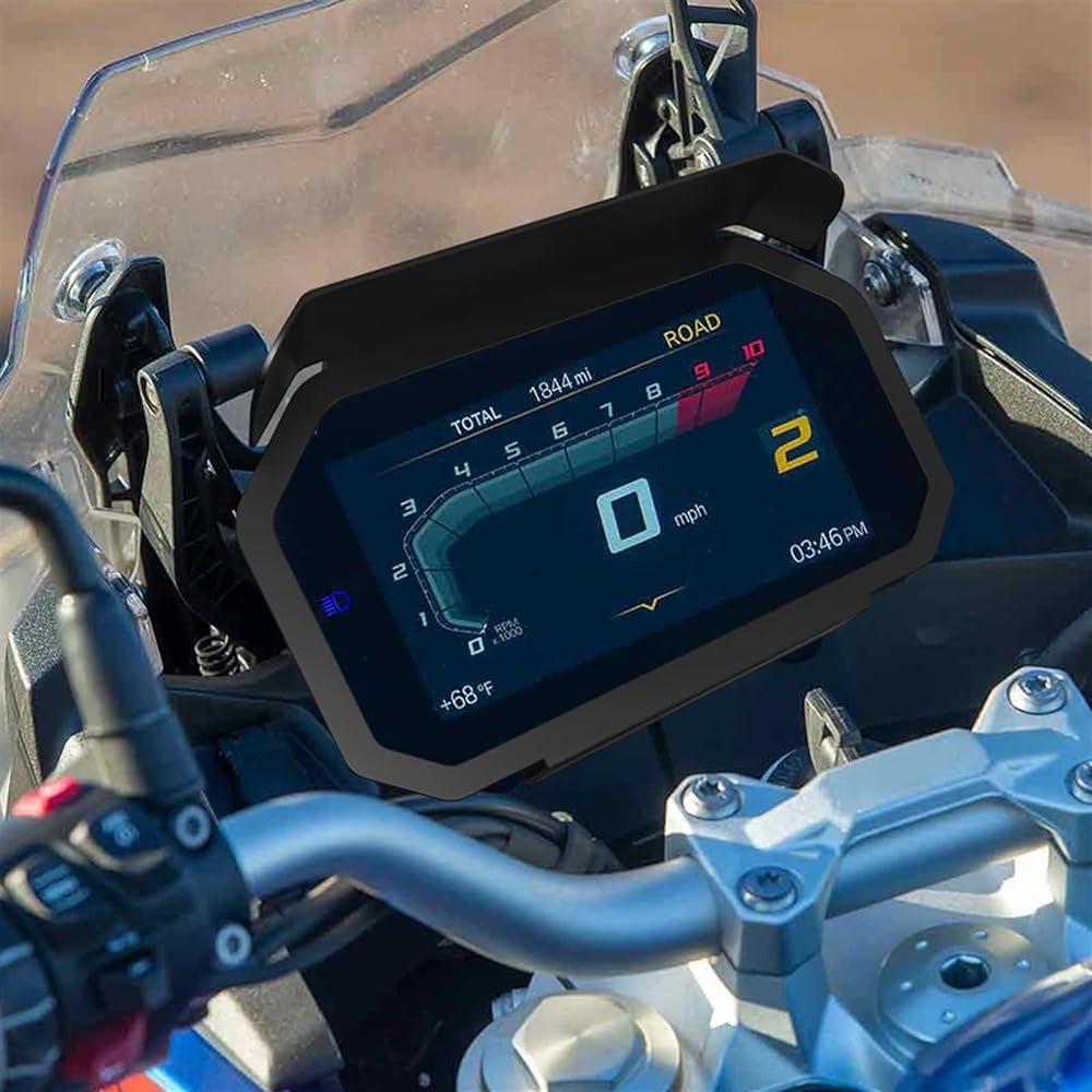 SAG S 1000XR 1000 S1000 XR Meter Anti-Theft Frame TFT Anti-Theft Screen Sun Visor Guard BMW S1000XR 2020 2021 2022 2023 Sun Visor Instrument Cap (Size: B S1000XR)