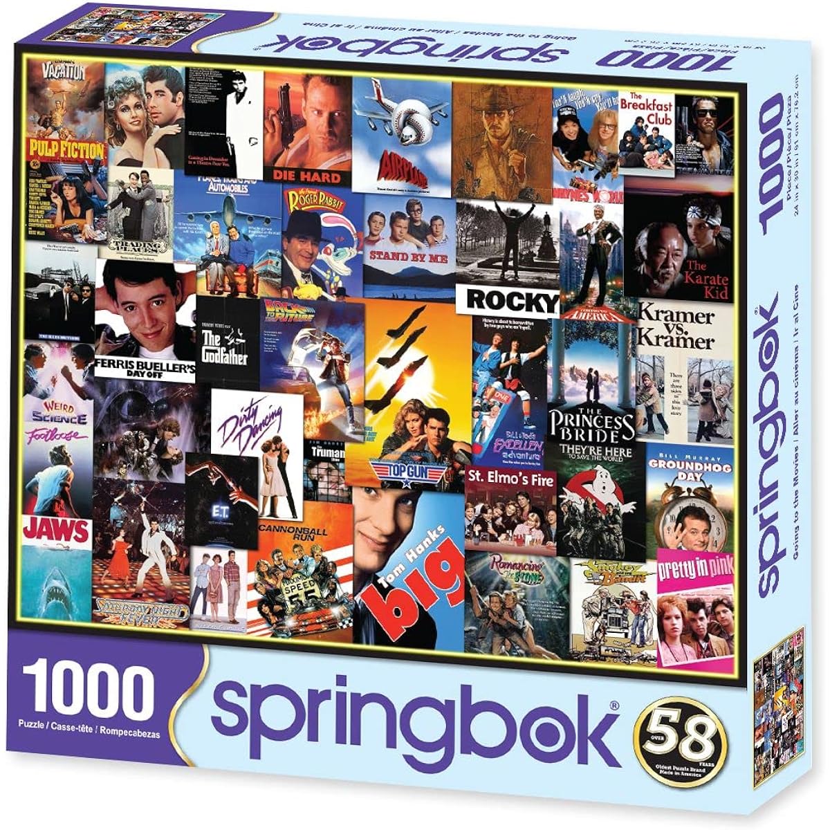 Springbok Going to the Movies 1000 Piece Jigsaw Puzzle