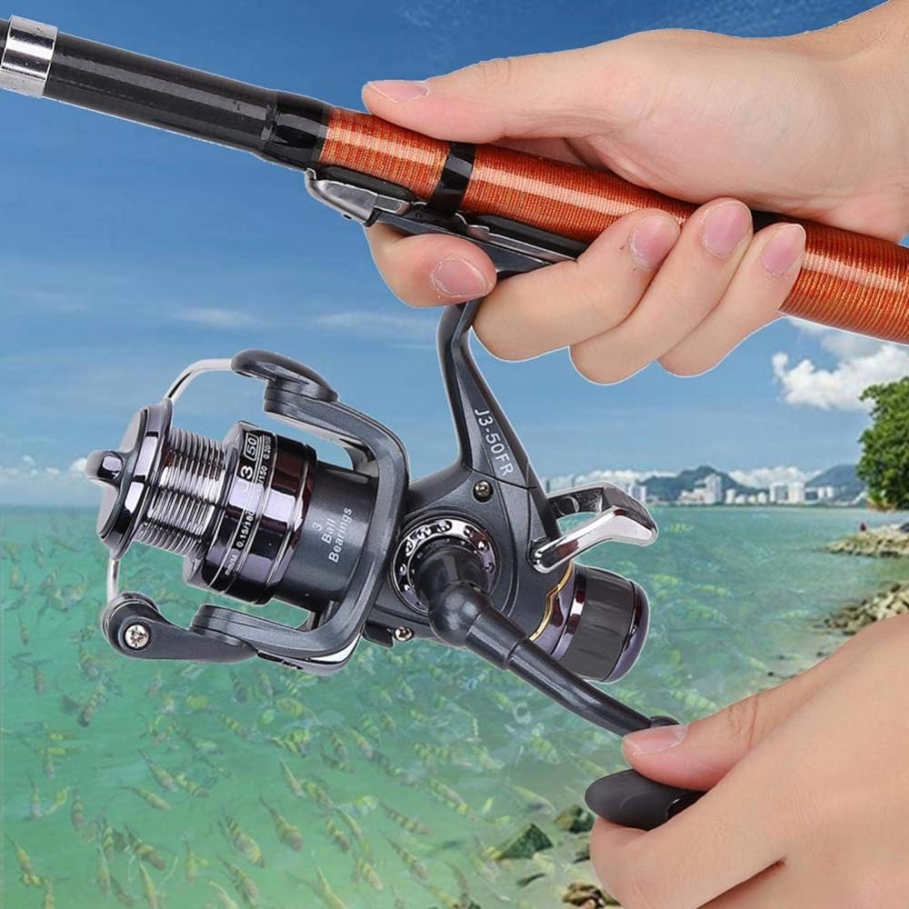 needlid Corrosion resistant carp spinning reel for carp fishing tackle, fishing reel (50FR)