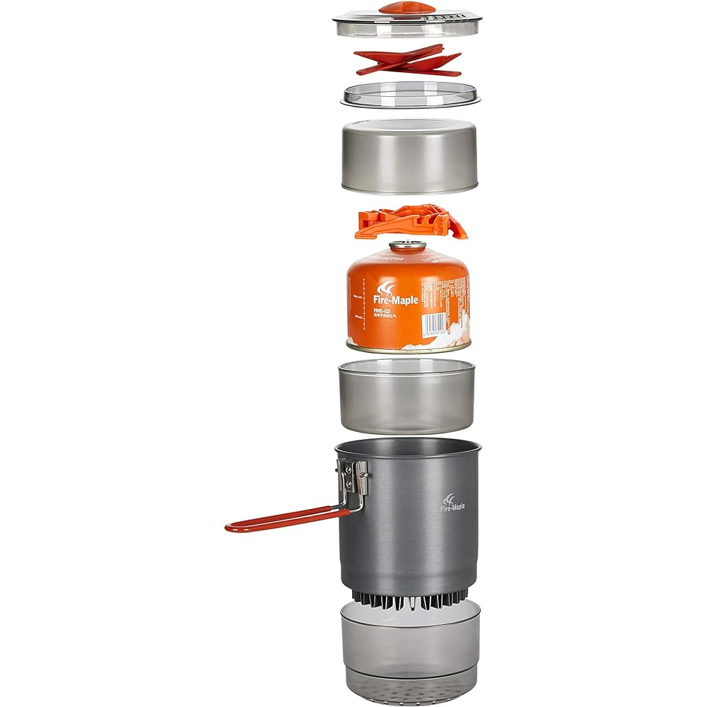 FIRE-MAPLE ISLAND Steam Cooker Set [Genuine Japanese Product]