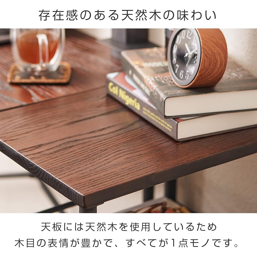 [Doshisha] Side Shelf 3 Tier Geno GE4030-SBR
