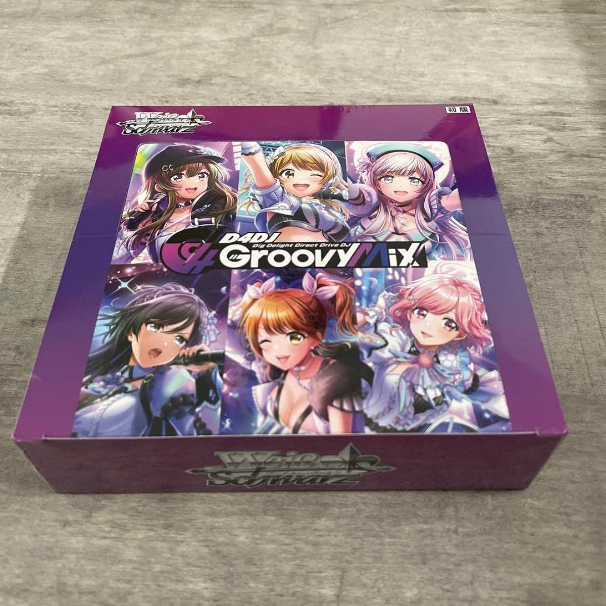Box Vice D4DJ GroovyMix with shrink wrap