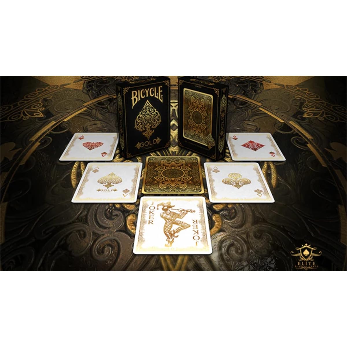 Bicycle Gold Deck by US Playing Cards - Trick by "Murphy's Magic Supplies, Inc."