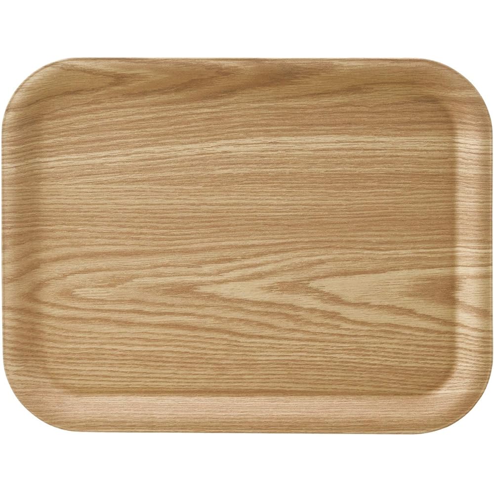 Tidorisangyou Tray Brown 60X45Xh2.5cm Non-slip Tray ABT-28