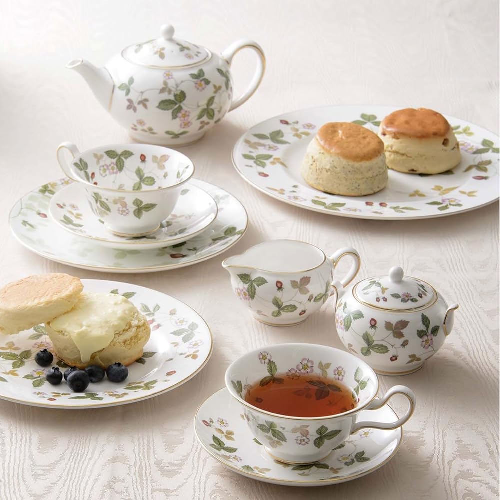 Wedgwood Wild Strawberry Plate 18cm [Parallel Import]